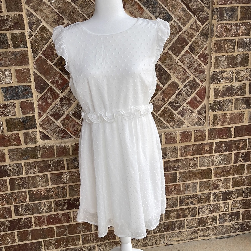 White Womens dress